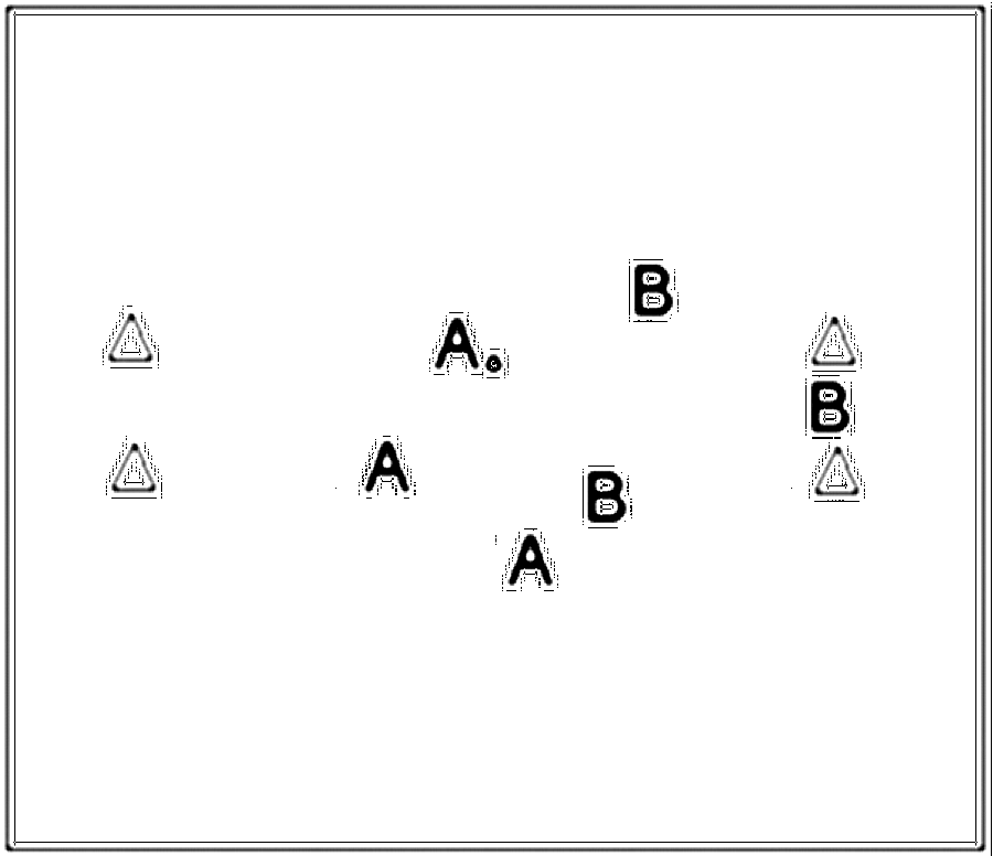 Diagramm zur Übung: Laufweg mit Hütchen in Gruppen — Abwehrverhalten…