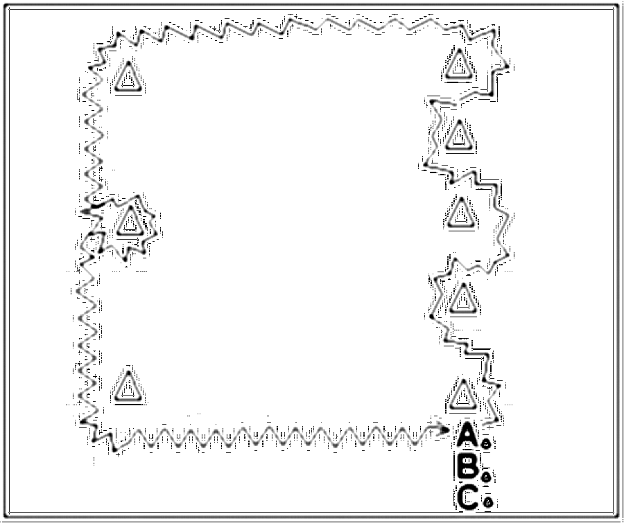 Diagramm zur Übung: Slalomdribbling mit Hütchen — Dribbling, A-Jugend