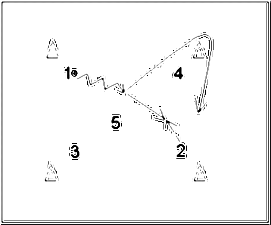 Diagramm zur Übung: Dribbling mit Hütchen — Zuspiel, D-Jugend