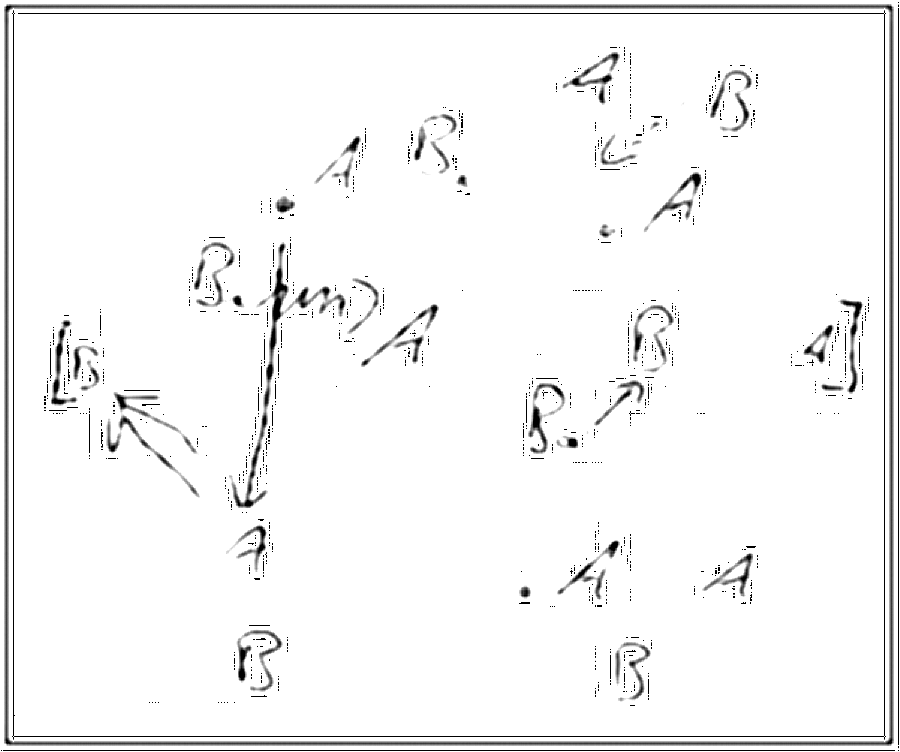Diagramm zur Übung: Die Mannschaften spielen mit mehreren Bällen auf…