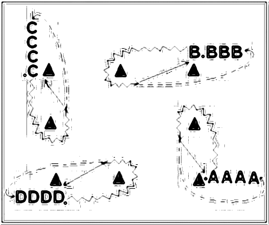 Diagramm zur Übung: Dribbling mit Hütchen als Staffel — Erwärmungsspiele