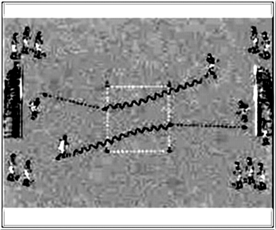 Diagramm zur Übung: Torschuss mit Hütchen im Quadrat — E-Jugend