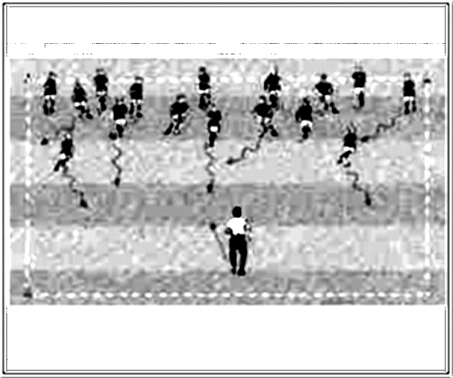 Diagramm zur Übung: Dribbling — 1 gegen 1, E-Jugend