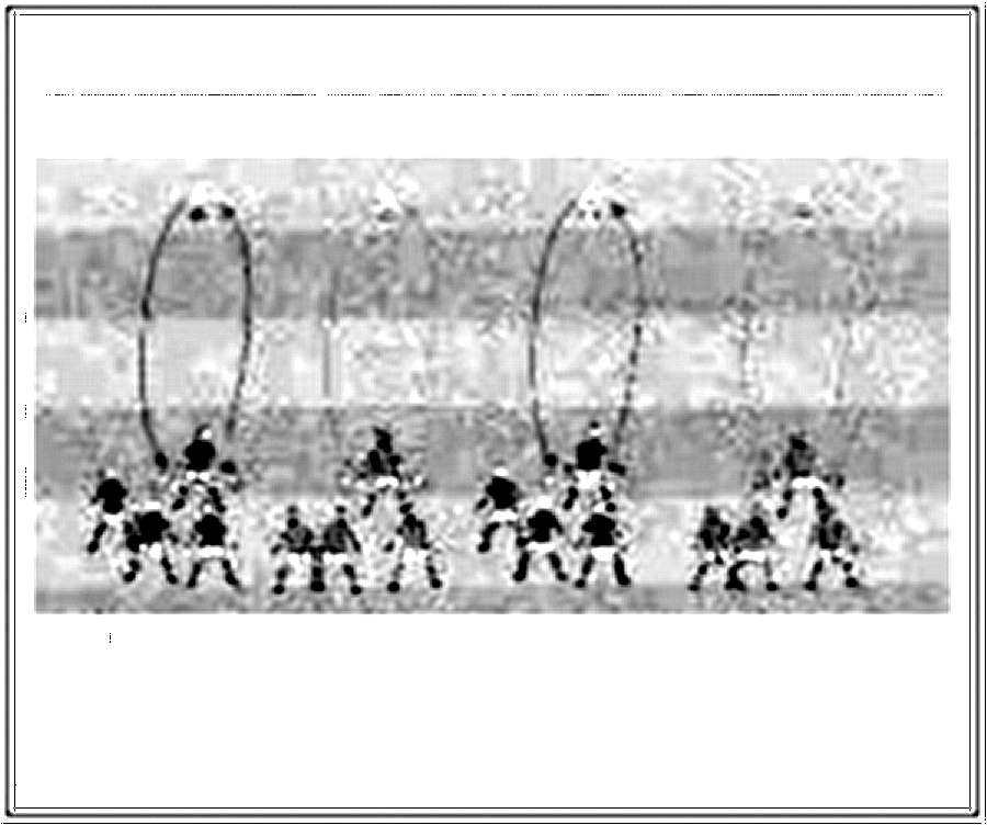 Diagramm zur Übung: Laufweg mit Hütchen als Staffel — Erwärmungsspiele…
