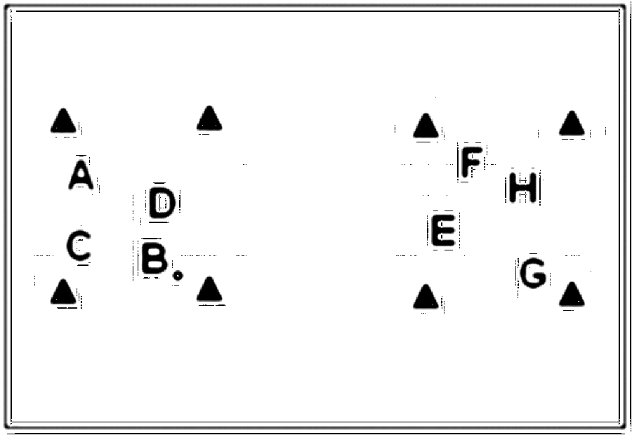 Diagramm zur Übung: Locker selbstständig laufen und 5:2-Ecken