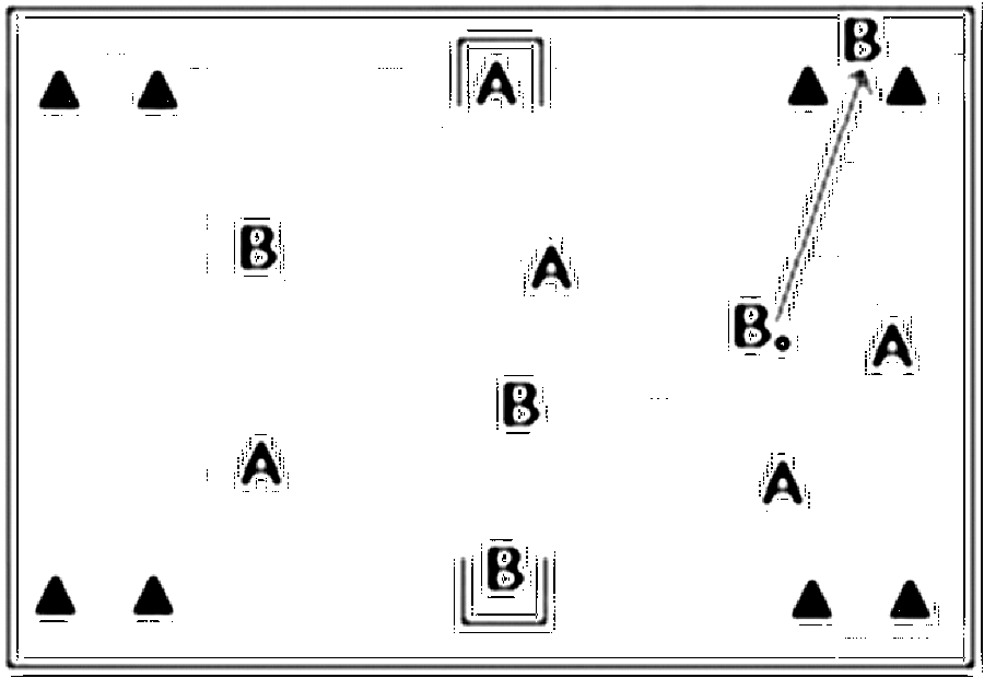 Diagramm zur Übung: Länger 5:2, mit wechselnden Aufgaben, konzentriert…