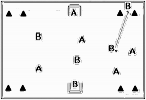 Diagramm zur Übung: Länger 5:2, mit wechselnden Aufgaben…