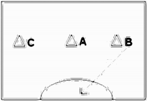 Diagramm zur Übung: Je ein Spieler steht an den Kappen und…