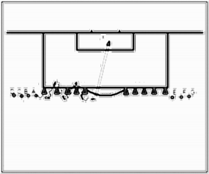 Diagramm zur Übung: Slalomdribbling mit Hütchen in Gruppen…