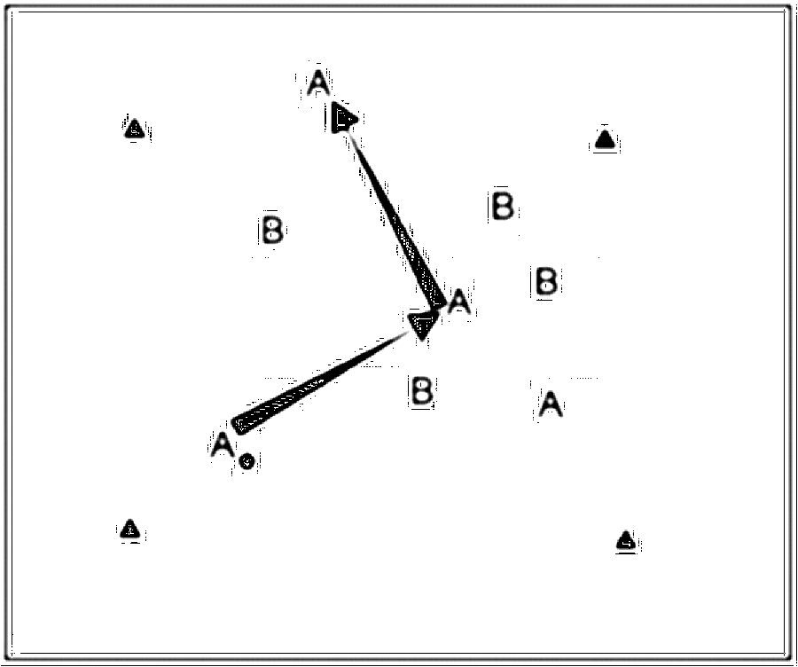 Diagramm zur Übung: Dribbling mit Tor — Aufwärmen, oberer Amateurbereich