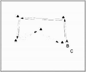 Diagramm zur Übung: Erst 5:2, es wurde dann ein Feld…