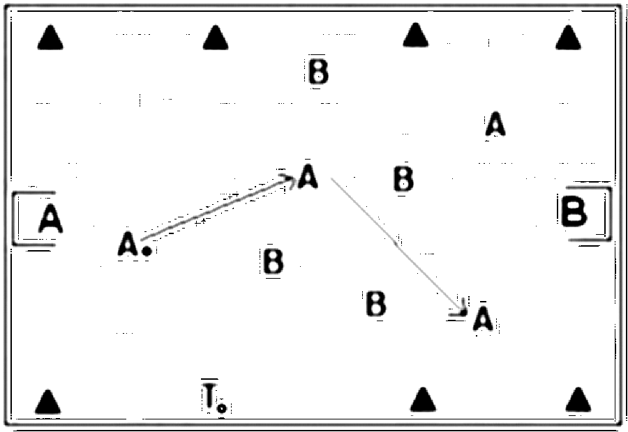 Diagramm zur Übung: Alt:Jung, Drei-Zonen-Spiel