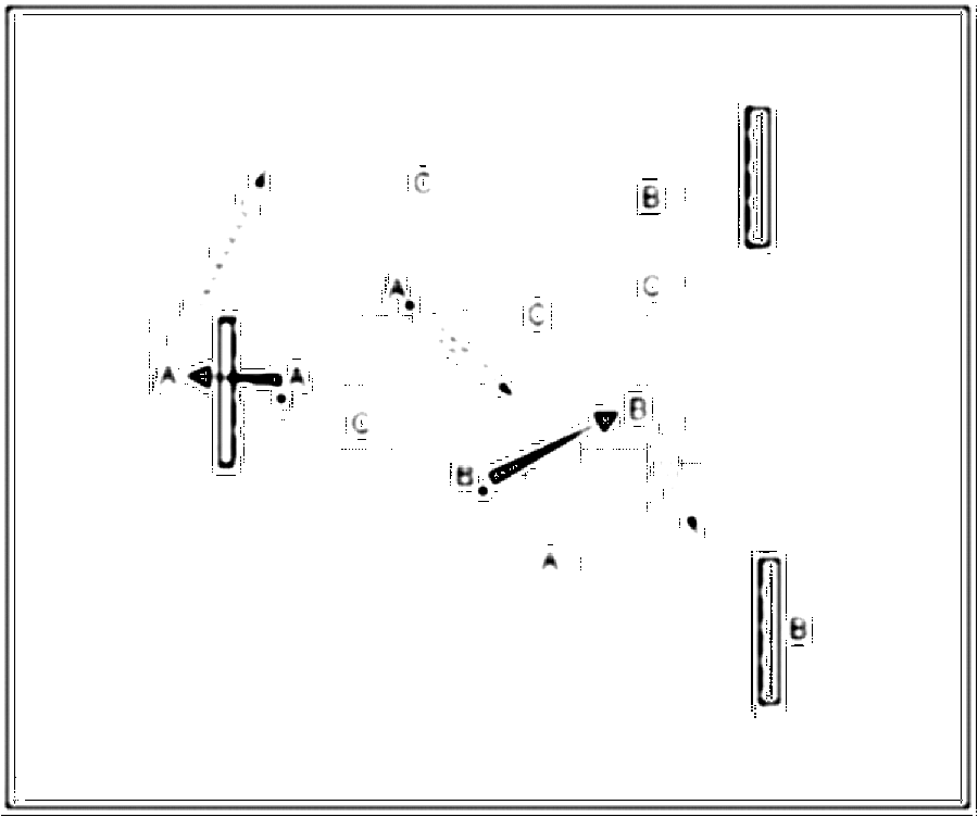 Diagramm zur Übung: Passen mit Leibchen im Dreieck — Parteispiele…