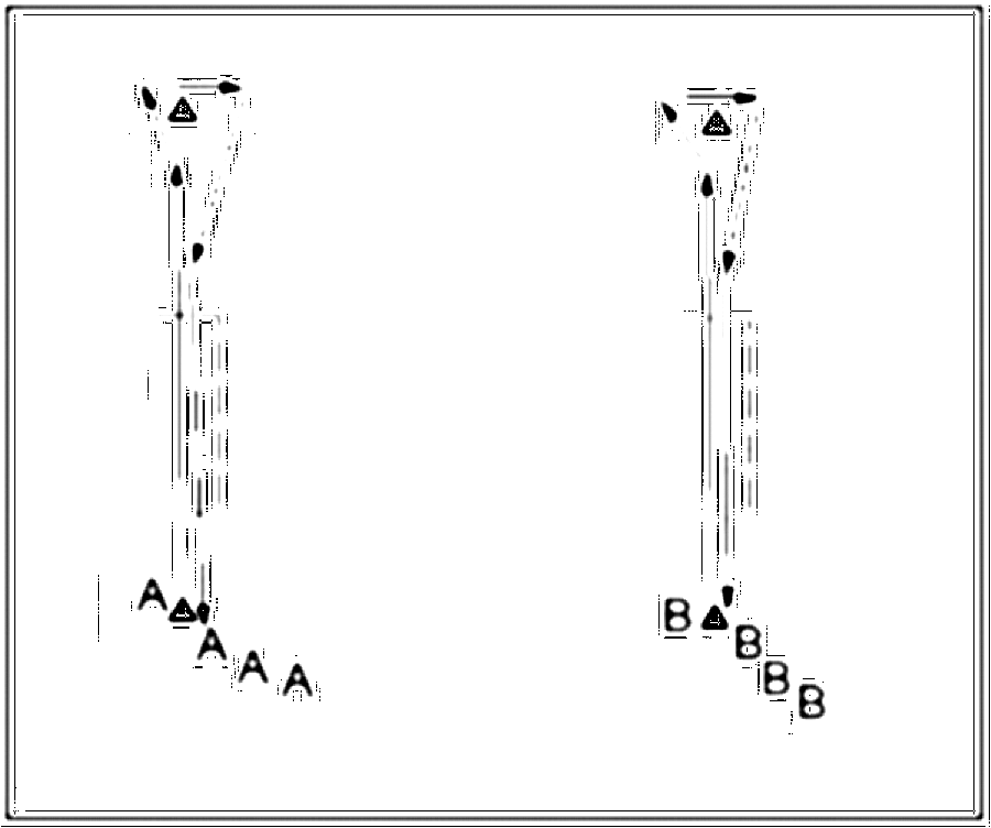 Diagramm zur Übung: Vor jeder Staffel eine Langbank und ein Wendehütchen
