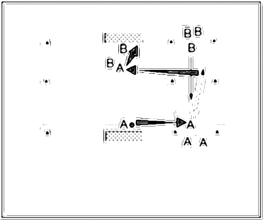 Diagramm zur Übung: Es wird ein Spielfeld mit zwei Toren abgesteckt…