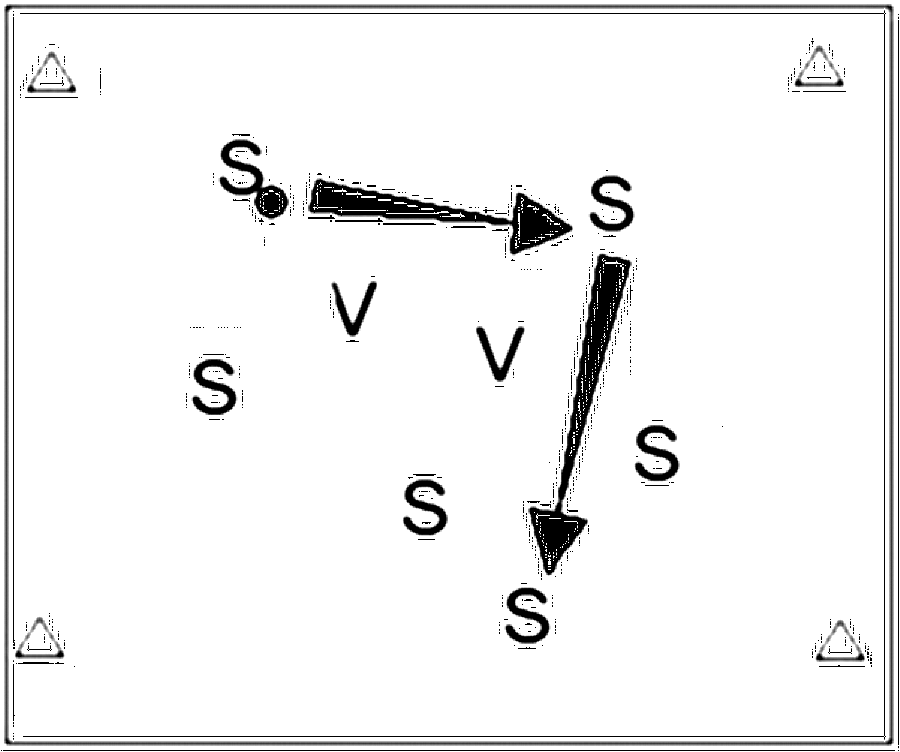 Diagramm zur Übung: Spielen sich den Ball untereinander zu