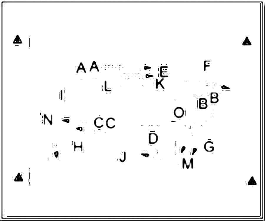 Diagramm zur Übung: Es werden drei Spielerpaare gebildet